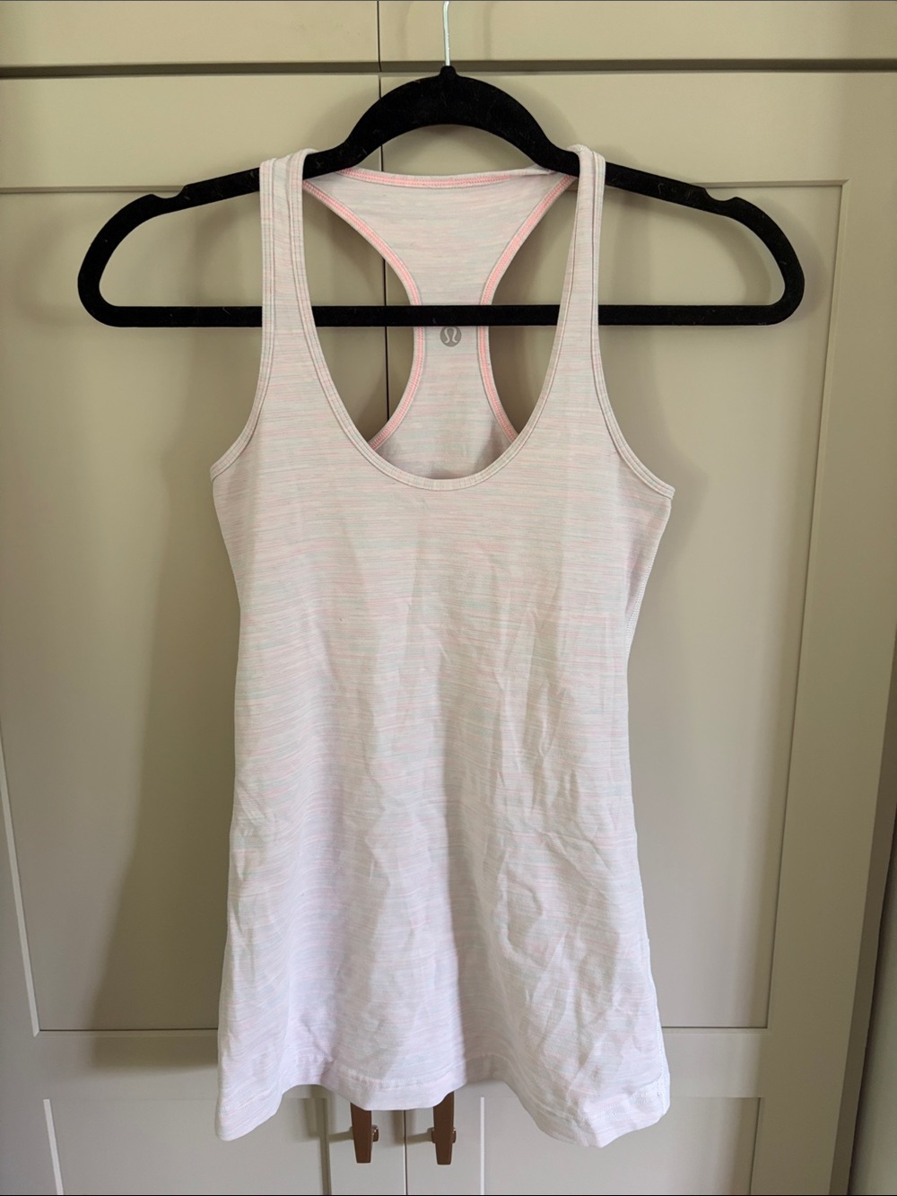 Lululemon Light Pink Racerback Tank Top